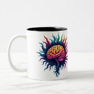 Gehirnanatomie Kaffeepause Tasse
