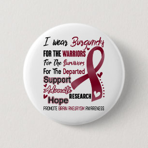 Gehirnaneurysm-Awareness Montag Band Geschenke Button