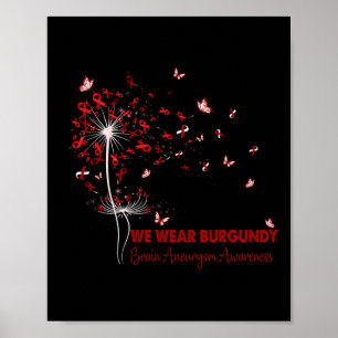 Gehirnaneurysm Bewusstsein Glaube Hoffnung Liebe L Poster