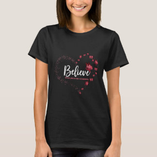 Gehirnaneurysma Awareness Butterfly Glauben T-Shirt