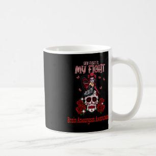 Gehirnaneurysma Awareness Ihr Kampf ist mein Kampf Kaffeetasse