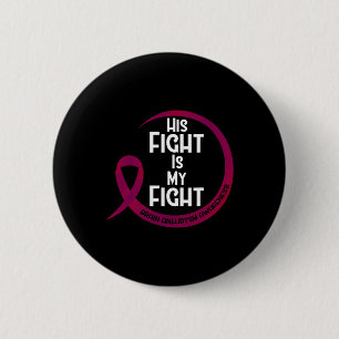 Gehirnaneurysma Bewusstsein Burgund Ribbon seinen Button