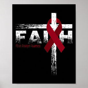 Gehirnaneurysma Bewusstsein Christliches Glaube un Poster