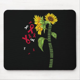 Gehirnaneurysma Bewusstsein Sonnenblumen Operation Mousepad