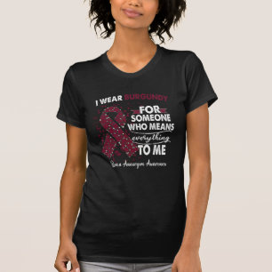 Gehirnaneurysma Sensibilisierung Krieger Unterstü T-Shirt