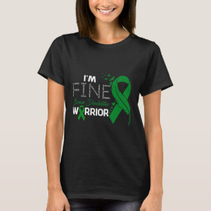 Gehirnbehinderungen Krieger Ich bin ein schöner Fe T-Shirt