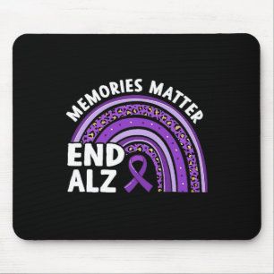 Gehirnbewusstsein Erinnerungen Problem Lila Regenb Mousepad