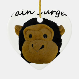 Gehirnchirurg Keramik Ornament