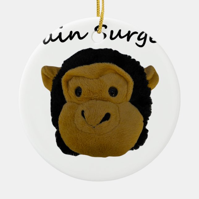 Gehirnchirurg Keramikornament (Vorne)