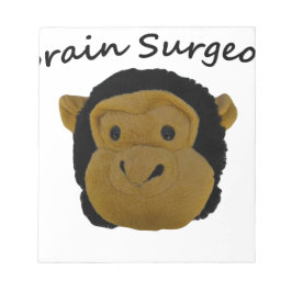Gehirnchirurg Notizblock