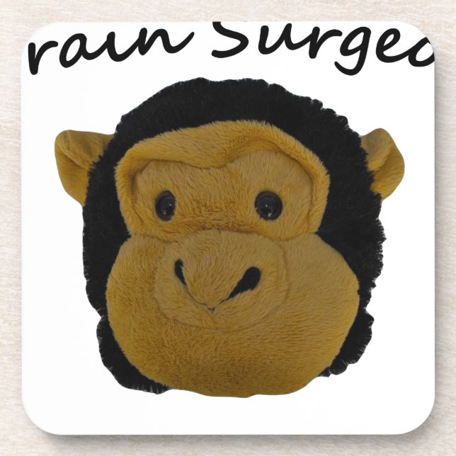 Gehirnchirurg Untersetzer (Vorderseite)