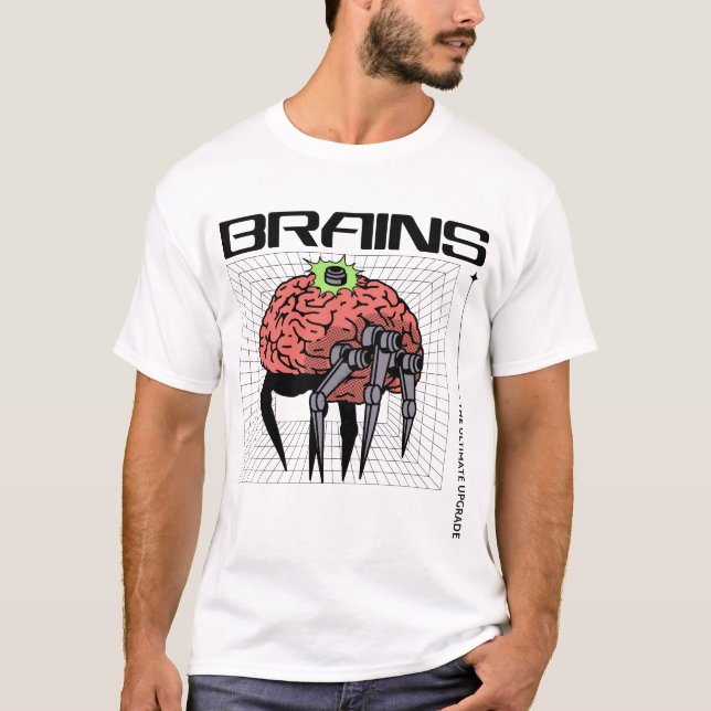 Gehirne das ultimative Upgrade, Neurowissenschaft, T-Shirt (Vorderseite)