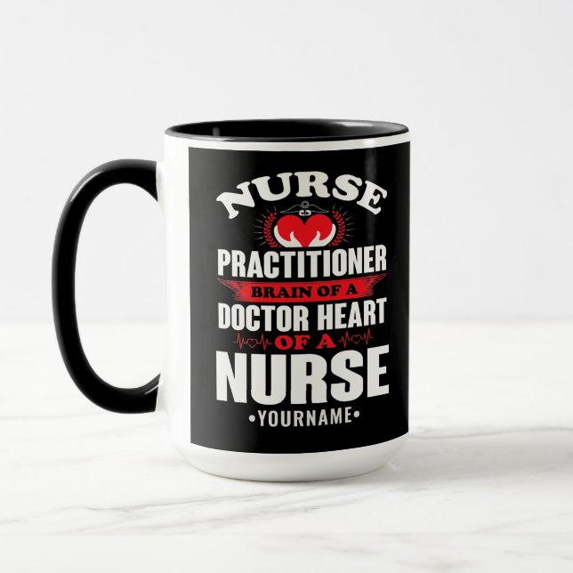 Gehirne eines Arzthelfers Tasse (Links)