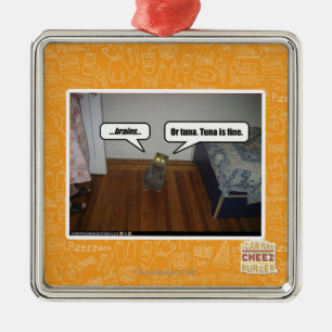 Gehirne Ornament Aus Metall