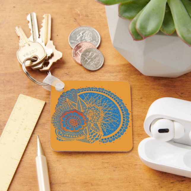 Gehirne Skull Schlüsselanhänger (Schreibtisch)