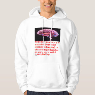 Gehirnerhaltungsbotschaft #3 hoodie