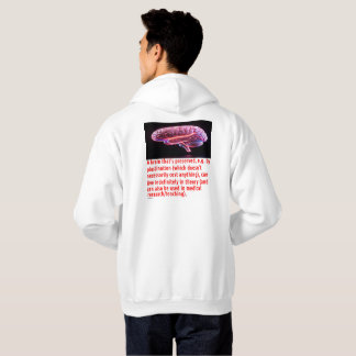 Gehirnerhaltungsbotschaft #3 hoodie