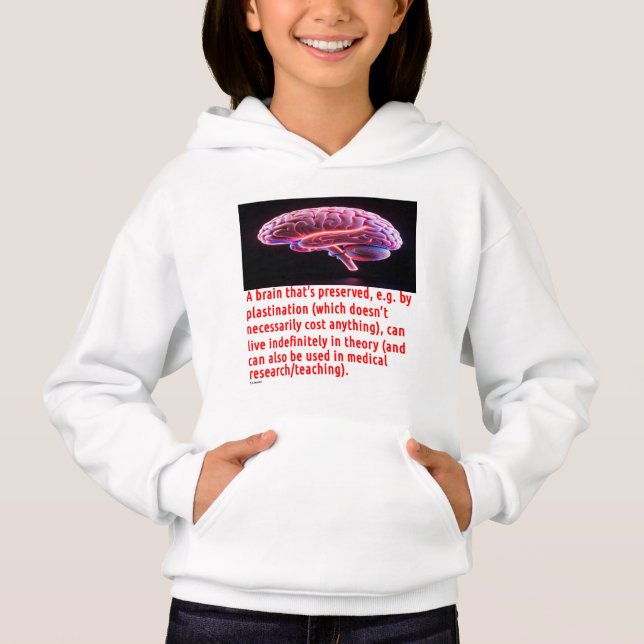 Gehirnerhaltungsbotschaft #3 hoodie (Vorderseite)