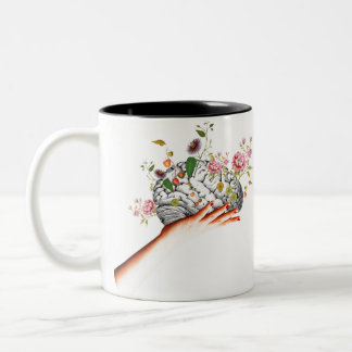 Gehirnerkollektion Zweifarbige Tasse