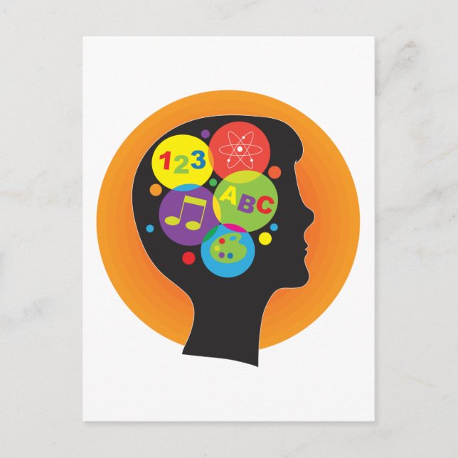 Gehirnkind Postkarte (Vorderseite)