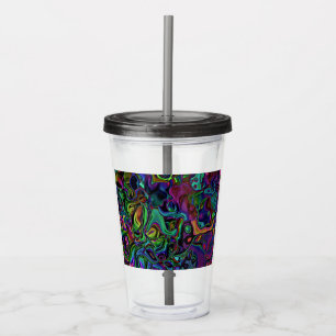 Gehirnmuskel Acrylic Tumbler Acryltrinkbecher