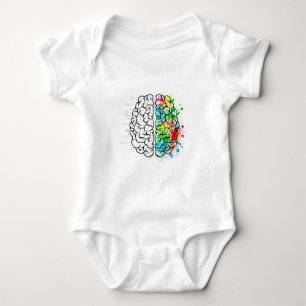 Gehirnpsychologie Baby Strampler