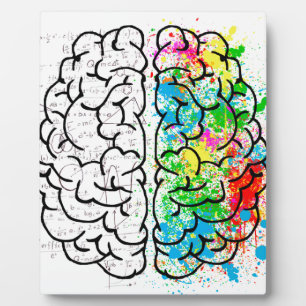 Gehirnpsychologie Fotoplatte