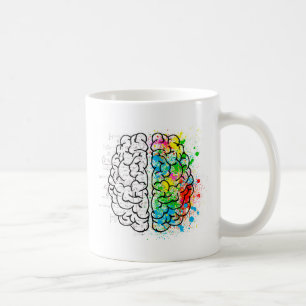 Gehirnpsychologie Kaffeetasse