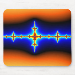 Gehirnwelle - Fraktal Mousepad