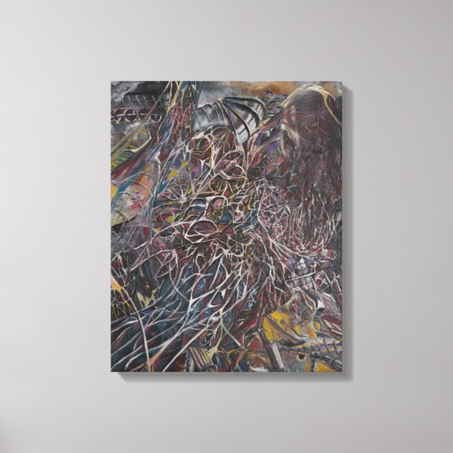 Gehirnwellen 2014 leinwanddruck (Vorderseite)