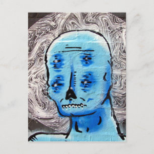 Gehirnwellen Postkarte