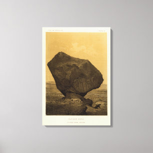 Gehockter Felsen, Rocker-Nebenfluss, Arizona Leinwanddruck