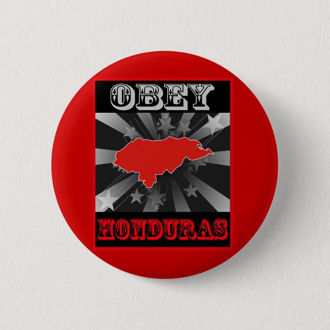 Gehorche Honduras Button (Vorderseite)