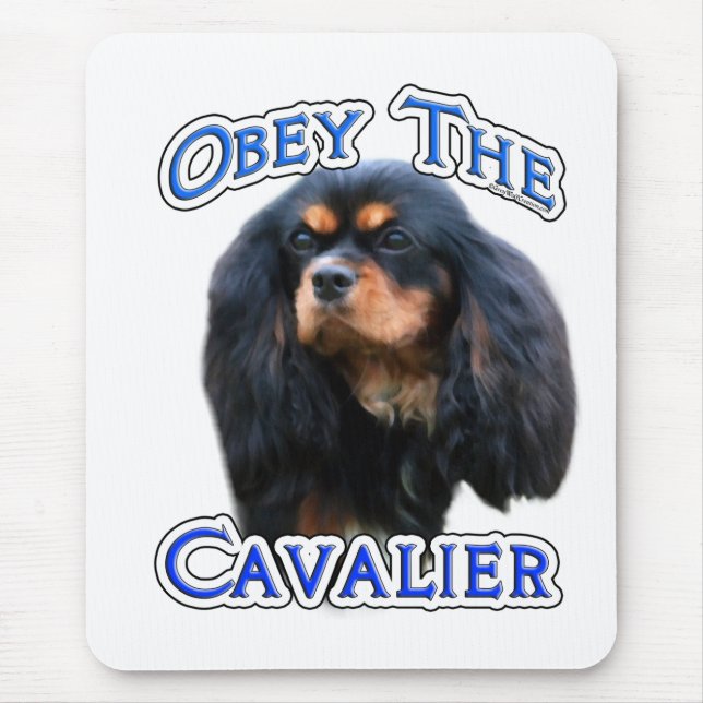 Gehorchen der Cavalier Mousepad (Vorne)