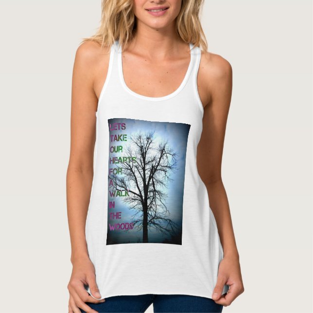 Gehöre für einen Spaziergang - Tank Top (Vorderseite)
