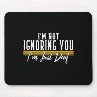 Gehörlosen-Bewusstseinsmonat Liebe Gehörlose Gemei Mousepad
