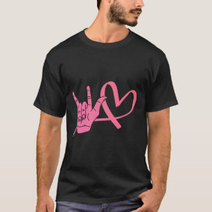 Gehörlosensensibilisierung Gebärdensprache Liebe A T-Shirt