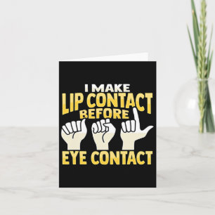 Gehörloser Handgesichtsverlust Bewusstsein 10 Karte