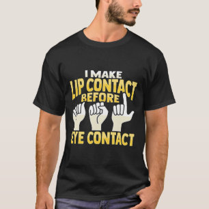 Gehörloser Handgesichtsverlust Bewusstsein 10 T-Shirt