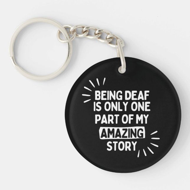Gehörloses Bewusstsein - Meine Phantastische Gesch Schlüsselanhänger (Vorderseite)