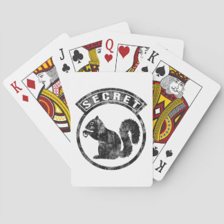 Gehörloses Eichhörnchen - beschädigt - Typ 1 Spielkarten