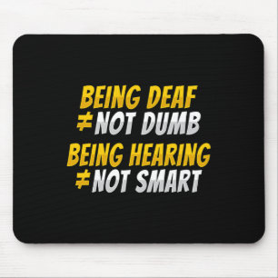 Gehörloses Gehör der Hand Gesture - Bewusstsein fü Mousepad