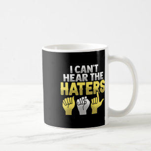 Gehörloses Gehörbewusstsein der Hand Gesture Kaffeetasse