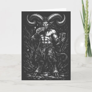 Gehörnter Wintersatyr — von BurnsInHell Karte