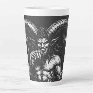 Gehörnter Wintersatyr — von BurnsInHell Milchtasse