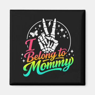 Gehört Mami süße Muttertags-Mama-Mutter-Spruch Magnet