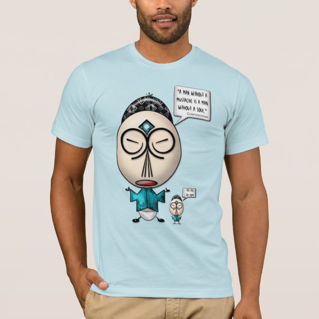 Gehört zu... Über Mustaches T-Shirt (Vorderseite)