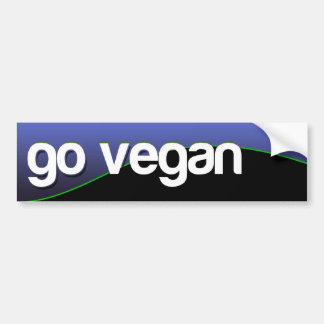 GEHT - Blau VEGAN Autoaufkleber