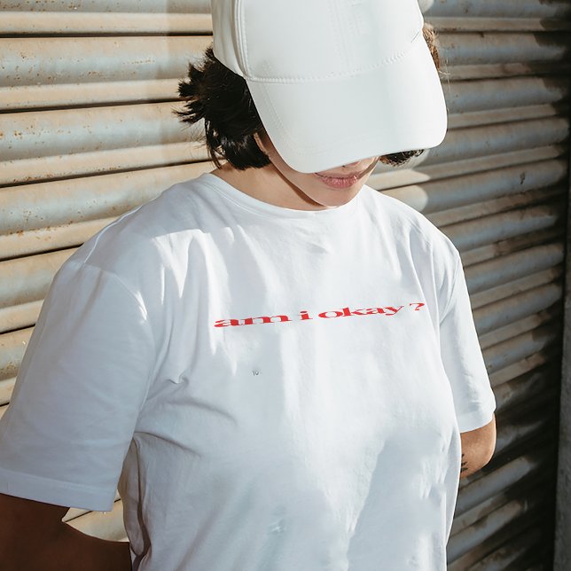 "Geht es mir gut?" T-Shirt (Von Creator hochgeladen)