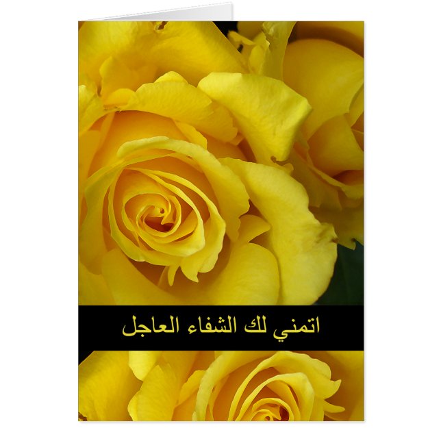 Geht gut auf Arabisch, ich wünsche euch eine schne (Vorne)